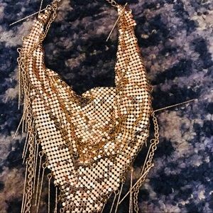 Free People bandana necklace